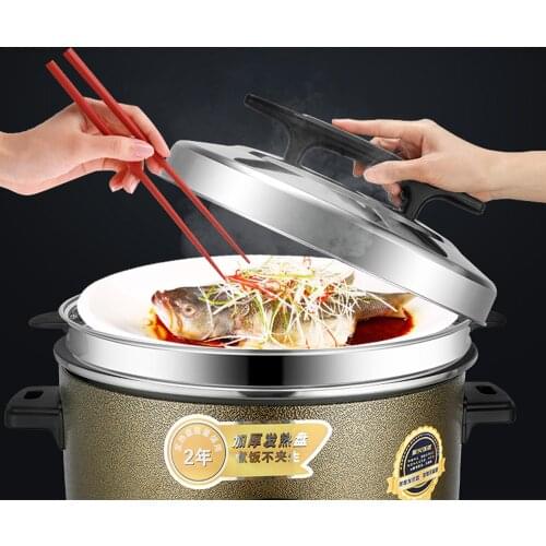 14L Non-stick Commercial Rice Cooker Canteen Large Capacity Multi Cooker Non-stick Pan Rice Cooking Machine