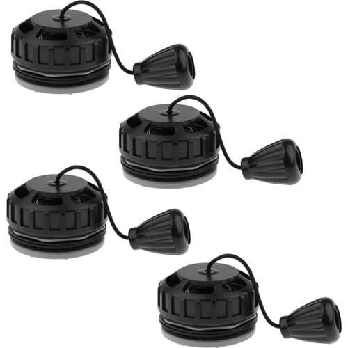 4pcs Scuba Diving Over Pressure Valve / Dump Valve for Lift Bags BCD Rapidly Remove Air Wheen Needed Replacement Accessories