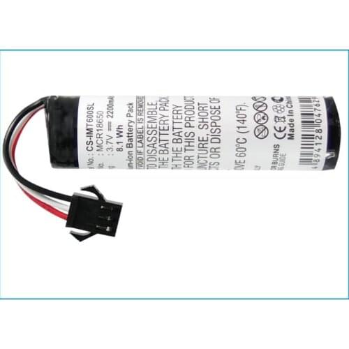 Cameron Sino 2200mAh battery for ALTEC LANSING IM600 IMT620 IMT702 MCR18650 Speaker Battery