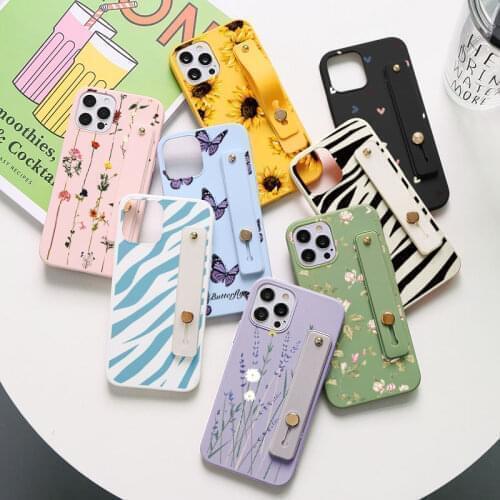 Wrist Strap Holder Case For Xiaomi Mi Poco X3 NFC M3 A3 A2 9 SE 10 10T 11 Lite Redmi Note 10 9 9s 8 8T 7 Pro S 5 9C 9T TPU Cover