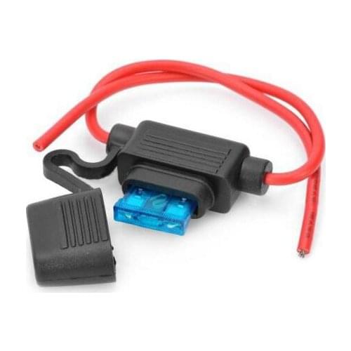 Jtron 15A M size inline Car blade Fuse Holder ATC/ ATO Automotive Waterpoof car fuse socket 5pcs/lot free shipping