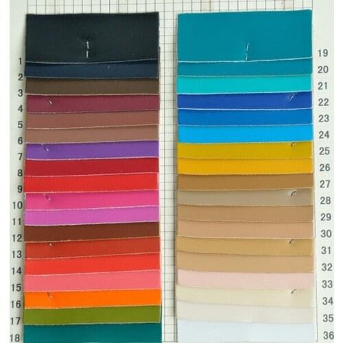 1.2mm Oil PU leather plain leather wallet synthetic leather fabric material furniture stock high quality pu