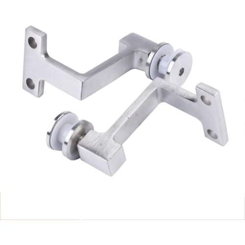 Stainless steel solid glass claw combination wall bracket handrail bracket stairs Column fixing Guardrail hook hardware part