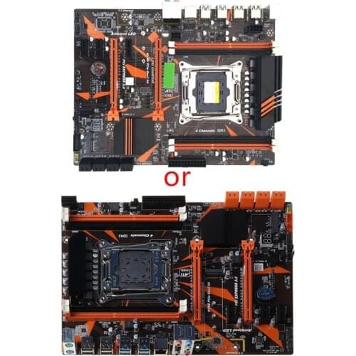 X99 2011-V3Pin DDR3 Desktop Computer Mainboard Gaming Motherboard for E5 2678V3 2696V3 2629V3 2649V3 2668V3 2676V3 CPU