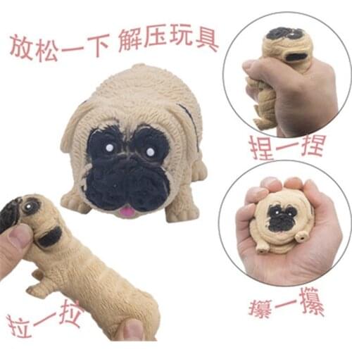 Sharpei Pat Pat Dog Slow Rebound Kneading Reduce Pressure Antistress Squeeze Toys