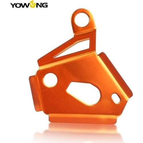 Motorcycle Rear Brake Pump Fluid Tank Oil Cup Reservoir Guard Cover Protector