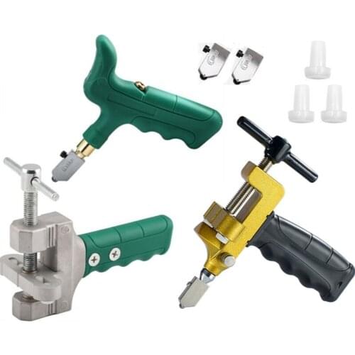 Tile Cutter Kit Glass Cutter Professional Diamond Tipped Glass Tool Window Craft for Portable Hand Tools Tile Cutting Machine
