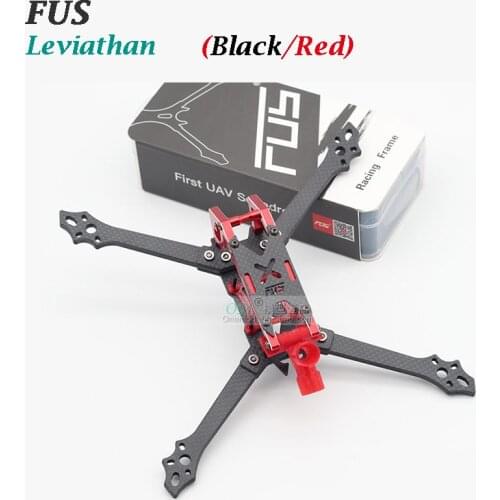 New/FUS Leviathan 220mm 5Inch Carbon Fiber 7075 Aluminum 5mm Arm FPV Freestyle True-X Frame for DJI AIR Unit HD FPV Cine Racing