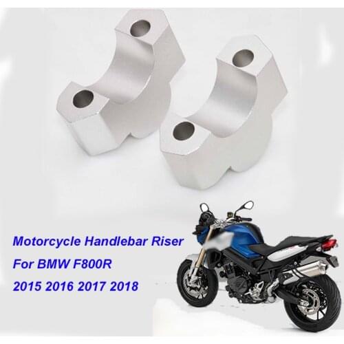 For BMW F800R F800 R F 800R 2015 2016 2017 2018 Motorcycle Handlebar Riser Extend Handle Bar Mount Clamp Adapter Aluminum Alloy