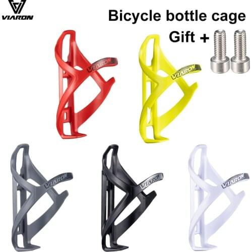 VIARON MTB Plastic Bicycle Water Bottle Cage For Mountain Road Bike Cycling Bottle Holder Cycle Equipment Bicycle Accessories