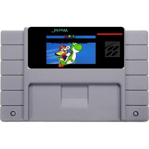 Save File 16bit 46pin Super Game Card - SUPER WORLD