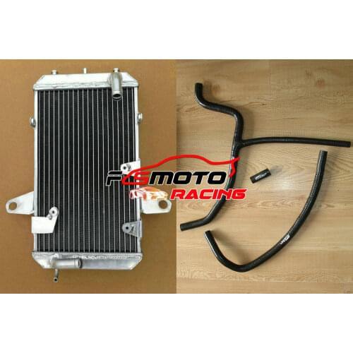 3 ROW Aluminum Radiator + Silicone Hose For Cam-Am DS450 Cam Am DS 450 450X 450 X-XC X-MX 2008-2011 XMX X EFI XXC 2009 2010