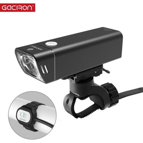 Gaciron V9F-600 Bicycle Headlight USB Charge Internal Battery XGP3 LED Daylight Tone Cycling Lighting Flashlight Torch Lantern