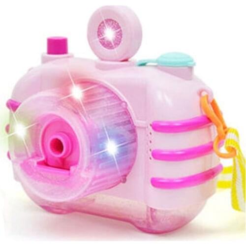 Water Girl Bubble Camera Toy Blower for Weddings Machine Bubble Soap Bubbles for Children Musical Kids Plastic Toys DD60PP