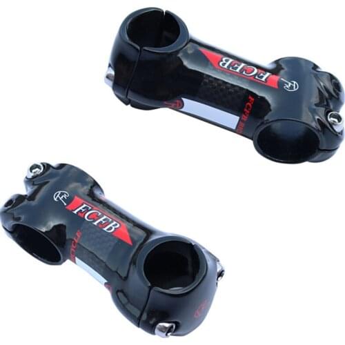 New FCFB FW100% Original package bicycle stem carbon aluminum road bikes stem 3k 25.4 * 50/60/70/80mm free shipping