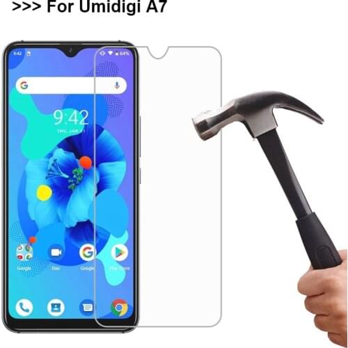For Umidigi A7 Tempered Glass For UMI Umidigi A7 Pro Screen Protector 9D Protective Glass Film For Umidigi A7S Cases Vetro Cover