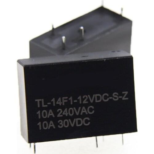 1PCS 24V Relay 5 Feet SMI 12V Relay 5 Feet 10atra1 Electromagnetic Relay TL-14F1-12VDC-Z