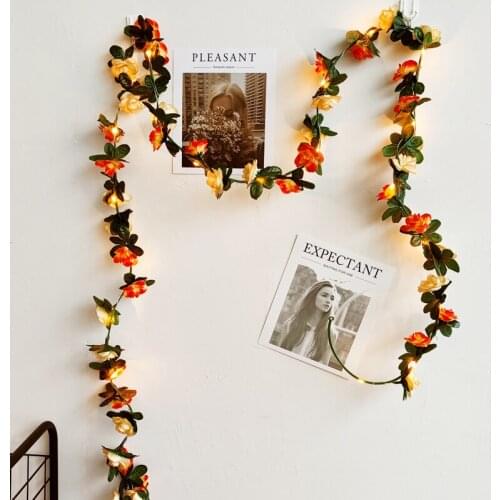 2.2M Peony Flower String Wall Decoration Artificial Plant Vines For Home Wedding