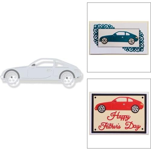 2020 New Sports Car Metal Cutting Dies For Cut Paper Embossing Craft Making Greeting Card Album DIY Scrapbooking No Stamps Sets