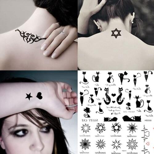 3pcs/lot Body Art Makeup Temporary Tattoo Bady Waterproof Temporary Tattoo Stickers Sexy Men & Women -30