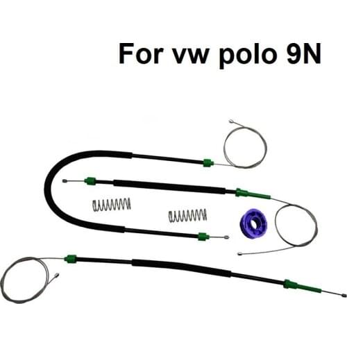 CAR WINDOW REGULATOR REPAIR CLIPS KIT FOR VW POLO 9N ELECTRIC WINDOW REGULATOR 2001-2012 NEW FRONT LEFT