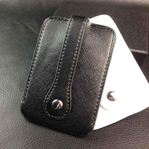 PITEBO Business Office mens leather fashion key bag mens key ring creative womens car key bag womens storage bag