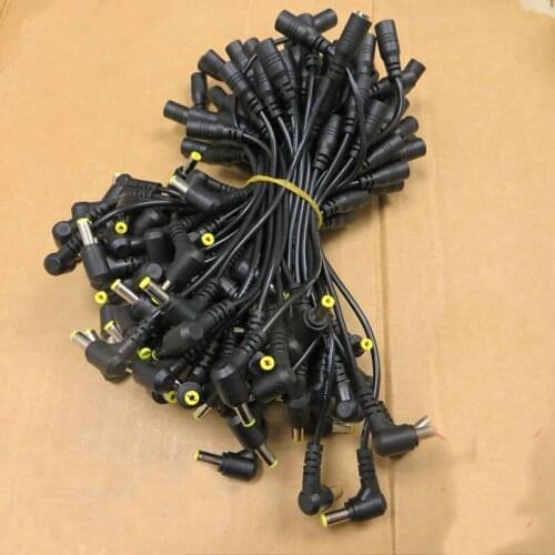 DC power cable wire 4.0*1.7 female to 5.5*2.1 male Small electrical appliances Conversion line 50pcs