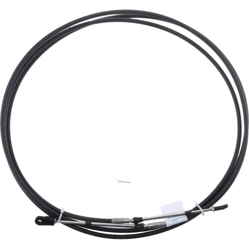 2x 15Ft Boat Marine Throttle Shift Control Cable for Yamaha Outboard (Red / Black)