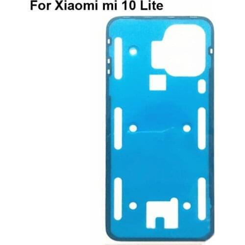 2PCS Adhesive Tape 3M Glue Back Battery cover For Xiaomi mi 10 Lite Glue 3M Glue Back Rear Door Sticker For Xiao mi 10lite