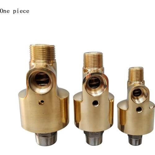 Brass rotary union high speed rotary joint high temperature rotary union rotary joint connector for cooling water left/right 2