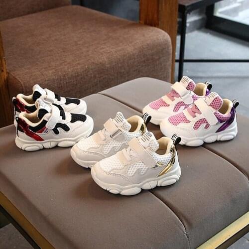 Fashion Toddler Sneakers Baby Mesh Breathable Casual Shoes Light Sports Running Sneakers for Boys Girls Brand Design Shoes