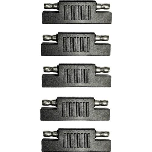 SAE to SAE Polarity Reverse Adapter Connectors, Gender Polarity Changer M-M F-F (5 Pack)