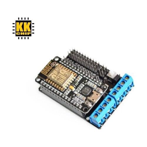 Node MCU Development Kit V3 CP2102 NodeMCU+Motor Shield Wifi Esp8266 Esp-12e diy rc toy remote control Lua IoT smart car L293D