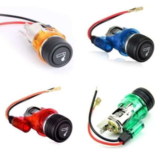 Portable 12V 120W Motor Boat Car Lighter Power Socket Outlet Plug