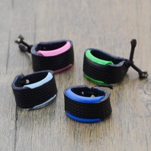 Adjustable Leather Thimble Leather Sewing Tool Handmade Patchwork Finger Protector Needlework Accessory Tools Home Sewing Helper