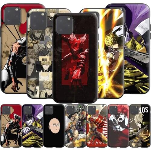 One Punch Man Silicone Case for Realme Narzo 30A GT NEO C3 C25 C21 C20 C17 C15 C12 C11 8 7 7i 6 6i Pro