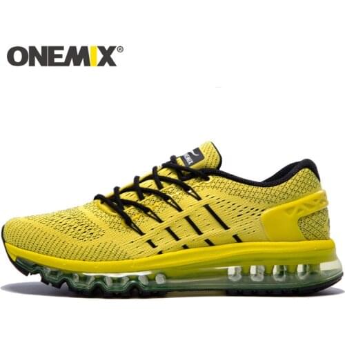 Onemix 2021 Running Shoes for Men Air Cushion Athletic Couple Trainers Sport Runner Shoes Outdoor Women Walking Sneakers