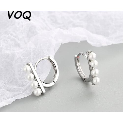 Серьги-кольца VOQ China At AliExpress