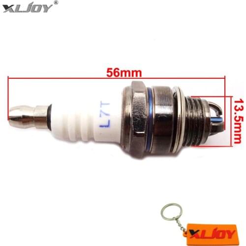 Performance 3 Electrode Ignition Spark Plug L7T For 2 Stroke Mini Dirt Pocket Bike ATV Scooter Buggy Moped Minimoto Minicross