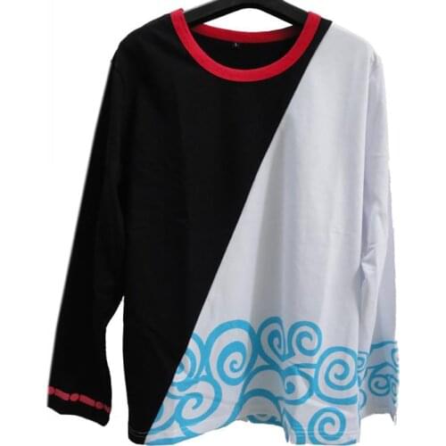 Gintama Long Sleeve T Shirt men women clothing O-neck t-shirt anime cosplay costume summer Top Tees