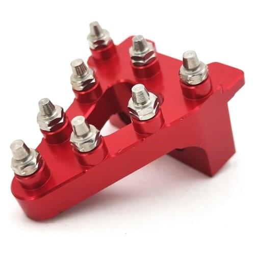 1x Pit Bike ATV CNC Rear Foot Brake Pedal Lever Plate Tip For Honda CRF50 XR50
