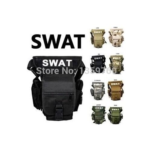 2017 real multifunctional swat waist pack leg bag tactical outdoor sports ride waterproof military Hunting bags wholesale