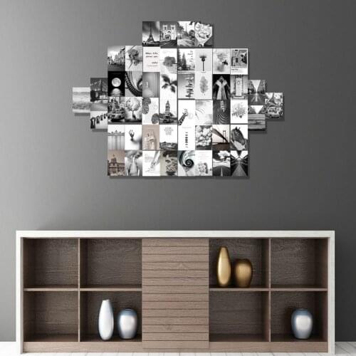 50 PCS 10*15cm Wall Collage Kit Aesthetic Photo Art Bedroom Creative Wall Sticker Art Prints Aesthetic Picture Home Decoration