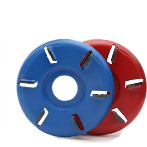 90mm 6 Teeth Power Wood Carving Disc Tool Milling Cutter Woodworking Tools for 22mm Aperture Angle Grinder Easy to use