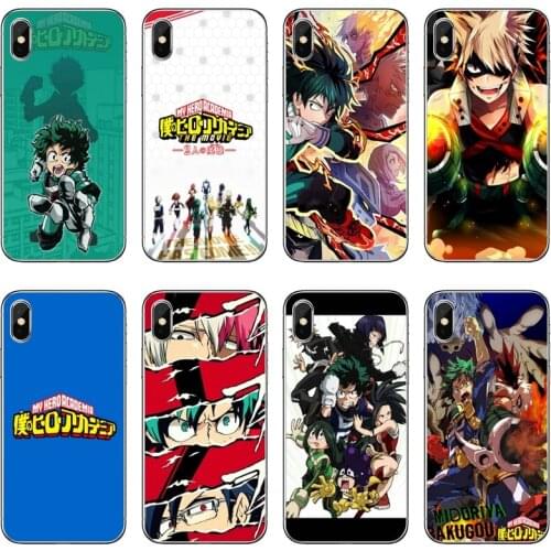 Boku no Hero Academia anime For LG G5 G6 G7 Q6 Q7 Q8 Q9 V30 X Power 2 3 Nokia 6 7 8 9 For OnePlus 3T 5T 6T cover case