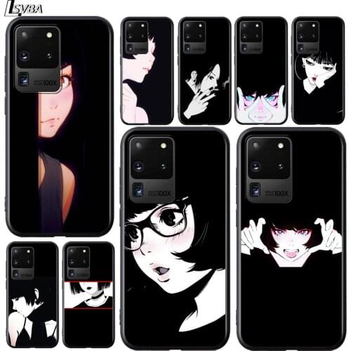Anime Sad Dark Girl for Samsung Galaxy A72 A52 A32 A12 A02S S20 FE Plus Ultra Lite A91 A81 A71 A51 5G Phone Case