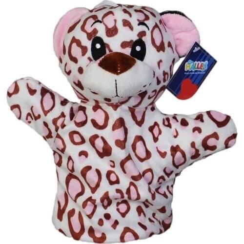 Çebi Toys Plush Puppet Leopard 20 cm