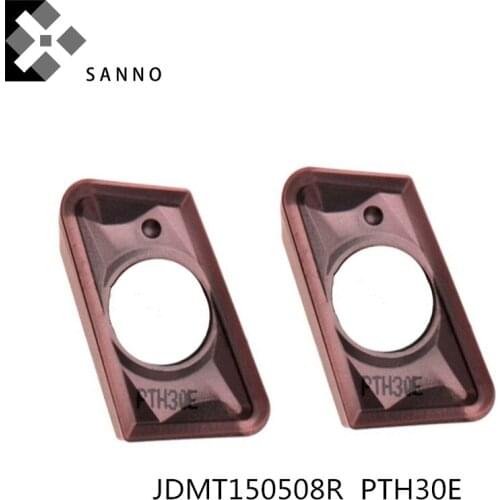 JDMT150508R JP4020 / PTH30E milling cutter tools cnc carbide metal blade inserts JDMT cutting tools