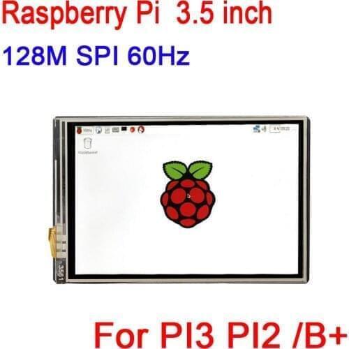 DYKB Raspberry Pi 3.5 inch TFT LCD Touch Screen Module 128M SPI 60Hz RGB Display Module for PI PI3 PI2 /B+ B A zero W