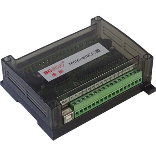 Table setting tpc16-16td stepping servo motor cylinder solenoid valve hybrid PLC controller